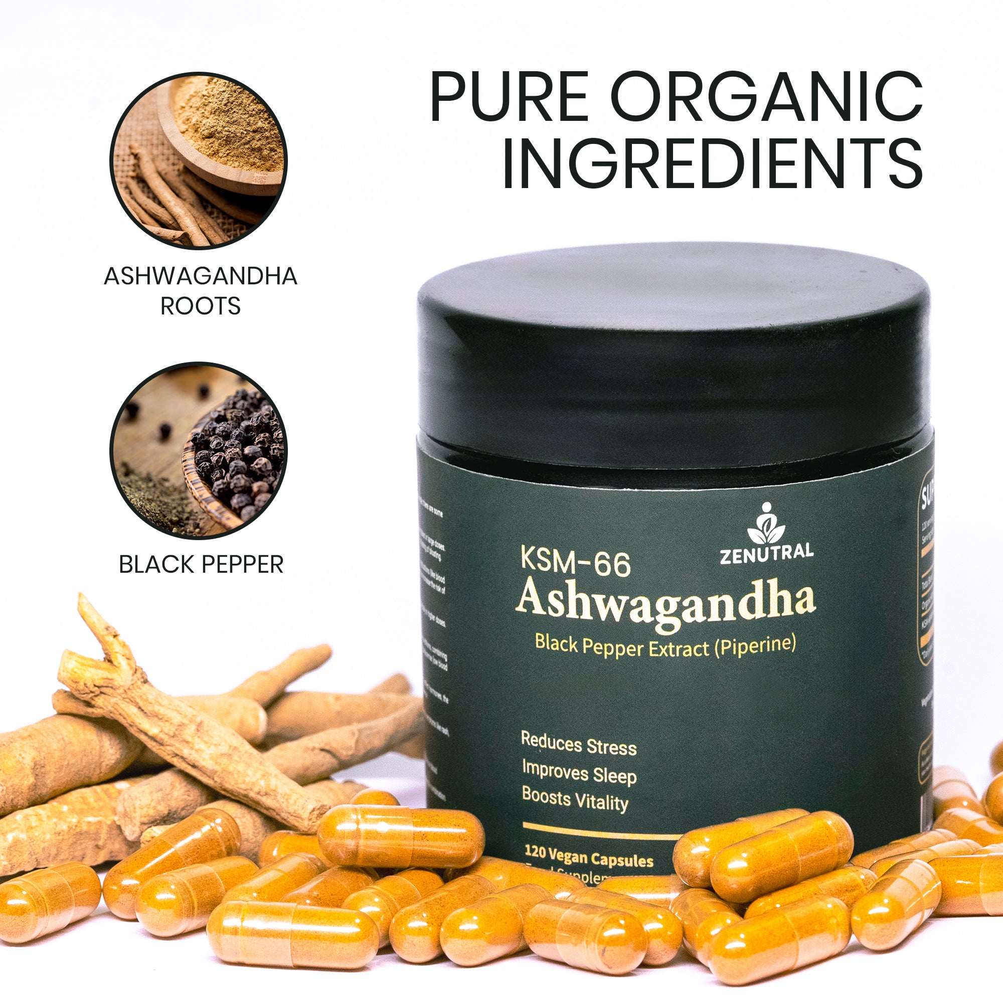 Ashwagandha KSM-66 500mg
